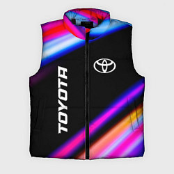 Мужской жилет Toyota speed lights, цвет: 3D-черный