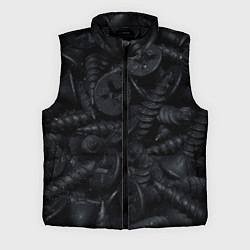 Мужской жилет Саморезы, цвет: 3D-черный