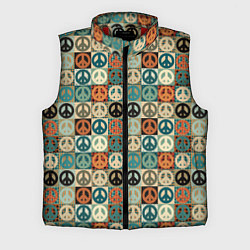 Мужской жилет Peace symbol pattern, цвет: 3D-красный