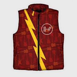 Мужской жилет Twenty One Pilots гитары и молния