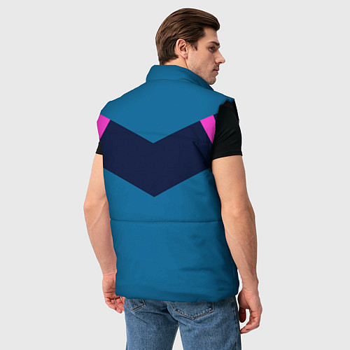 Мужской жилет FIRM в стиле 90х / 3D-Черный – фото 4