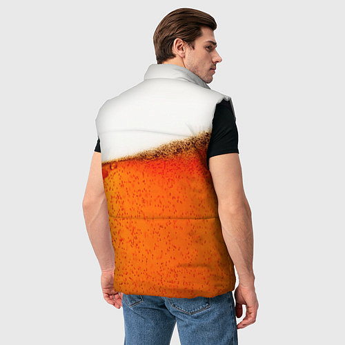 Мужской жилет Тёмное пиво / 3D-Черный – фото 4