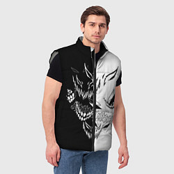 Мужской жилет Drain Face ZXC, цвет: 3D-светло-серый — фото 2