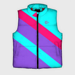 Мужской жилет Аля восьмидесятые FIRM, цвет: 3D-красный