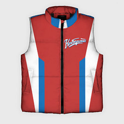 Мужской жилет Непобедимый - в цветах российского флага, цвет: 3D-черный