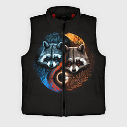 Мужской жилет Инь-янь еноты, цвет: 3D-красный