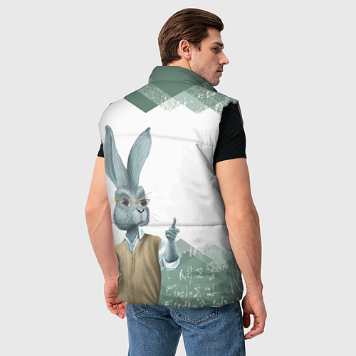 Мужской жилет Легенда про экзамен / 3D-Черный – фото 4