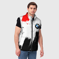 Мужской жилет BMW art, цвет: 3D-черный — фото 2