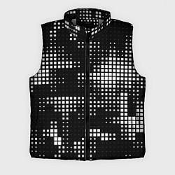 Мужской жилет Pixel art - abstraction, цвет: 3D-светло-серый