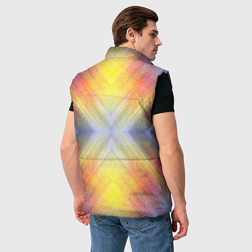 Мужской жилет В светлый путь / 3D-Черный – фото 4