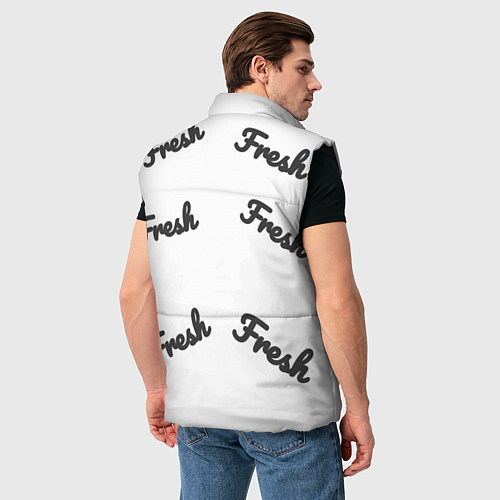 Мужской жилет Fresh / 3D-Черный – фото 4