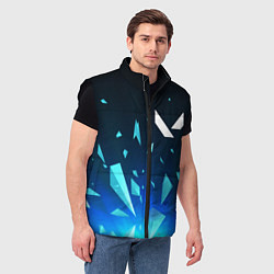 Мужской жилет Valorant взрыв частиц, цвет: 3D-черный — фото 2