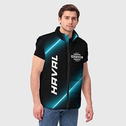 Мужской жилет Haval неоновые лампы, цвет: 3D-черный — фото 2