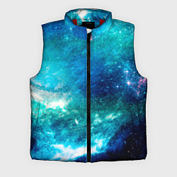 Мужской жилет Звёздная Вселенная, цвет: 3D-красный