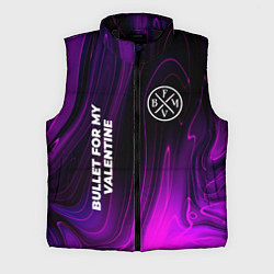 Мужской жилет Bullet For My Valentine violet plasma, цвет: 3D-черный