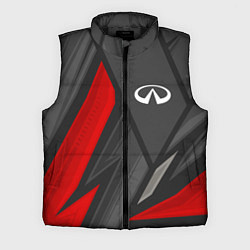 Мужской жилет Infiniti sports racing, цвет: 3D-черный