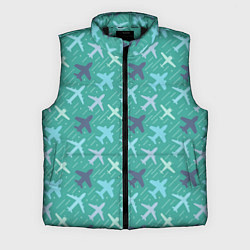 Мужской жилет Самолётики