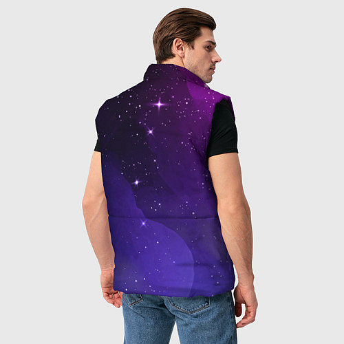 Мужской жилет Five Finger Death Punch просто космос / 3D-Черный – фото 4