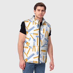 Мужской жилет Инструменты, цвет: 3D-черный — фото 2