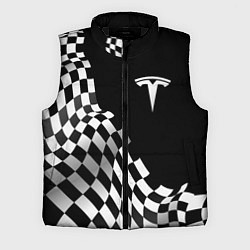 Мужской жилет Tesla racing flag
