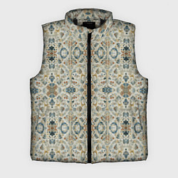 Мужской жилет Царские узоры, цвет: 3D-черный