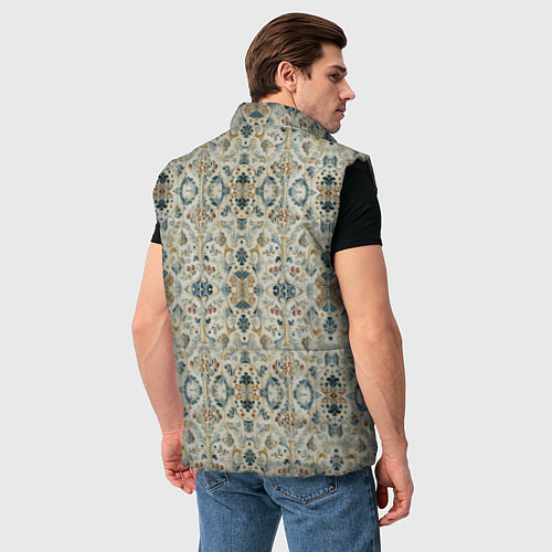 Мужской жилет Царские узоры / 3D-Черный – фото 4