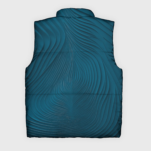 Мужской жилет Фантазия в синем / 3D-Светло-серый – фото 2