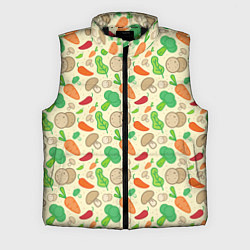 Мужской жилет Овощной рецепт, цвет: 3D-черный