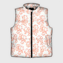 Мужской жилет Паттерн Sonic, цвет: 3D-светло-серый