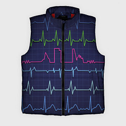 Мужской жилет Color pulse, цвет: 3D-красный