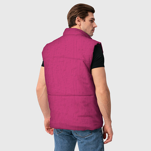 Мужской жилет Beetroot Purple / 3D-Черный – фото 4