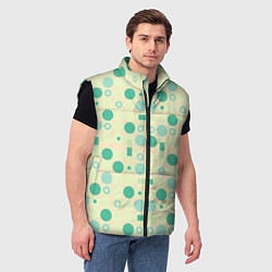 Мужской жилет Art green, цвет: 3D-черный — фото 2