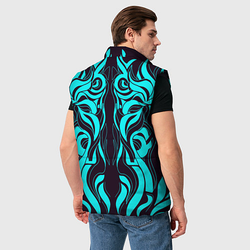 Мужской жилет Аква / 3D-Черный – фото 4