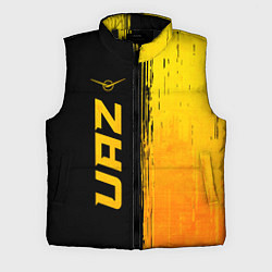 Мужской жилет UAZ - gold gradient: по-вертикали