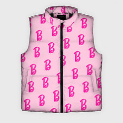 Мужской жилет Барби паттерн буква B, цвет: 3D-черный