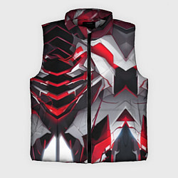 Мужской жилет Кибернетические рёбра, цвет: 3D-светло-серый