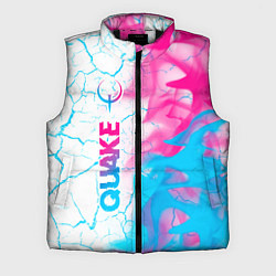 Мужской жилет Quake neon gradient style: по-вертикали, цвет: 3D-черный