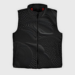 Мужской жилет Black texture