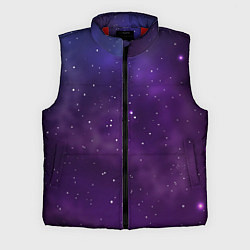 Мужской жилет Реалистичный космос, цвет: 3D-красный
