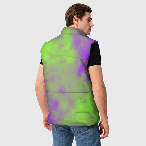 Мужской жилет Октябрьский шум / 3D-Черный – фото 4