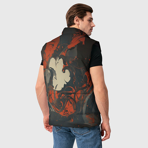 Мужской жилет Ксеноморф валькирия / 3D-Черный – фото 4