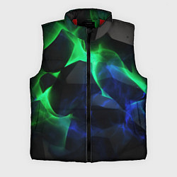 Мужской жилет Неоновая лава из плит, цвет: 3D-красный