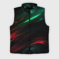 Мужской жилет Dark red and green, цвет: 3D-светло-серый