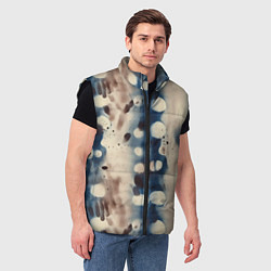 Мужской жилет Тай дай паттерн, цвет: 3D-черный — фото 2