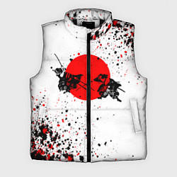 Мужской жилет Два самурая, цвет: 3D-черный