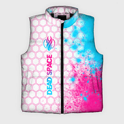 Мужской жилет Dead Space neon gradient style: по-вертикали