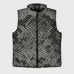 Мужской жилет Кожа змеи - текстура, цвет: 3D-черный