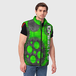 Мужской жилет Креатив, цвет: 3D-красный — фото 2