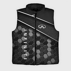 Мужской жилет Infiniti - черный металл, цвет: 3D-черный