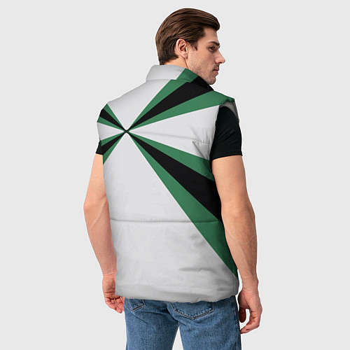 Мужской жилет Железнодорожные войска / 3D-Светло-серый – фото 4